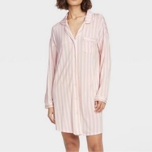 Stars Above XL Silk-like Sleep Shirt Pajama